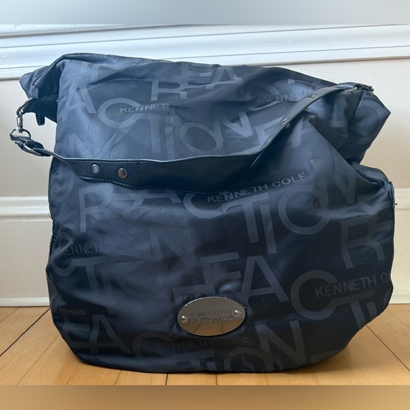 Kenneth Cole Handbags - Kenneth Cole Reaction | Black Logo Tote | Like New